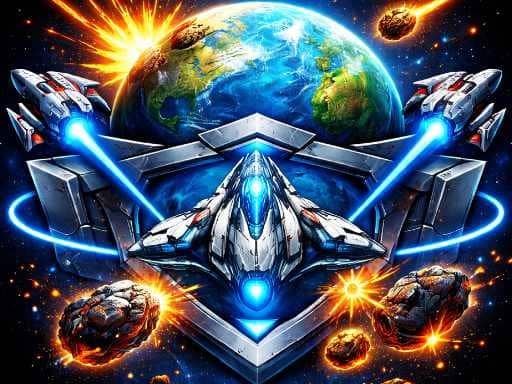 Screenshot von Earth Defender