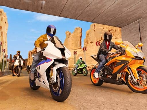 Screenshot von Real Motorbike Simulator Race 3D