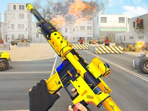 Screenshot von TPS Gun War Shooting Games 3D