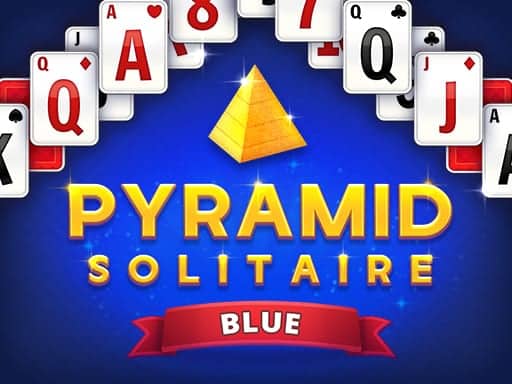 Screenshot von Pyramid Solitaire Blue
