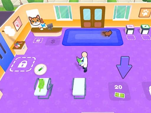 Screenshot von Pet Doctor Business Tycoon-Pet care game