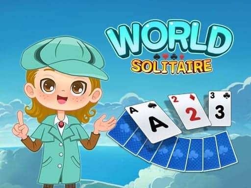 Screenshot von World Solitaire -Tripeaks-