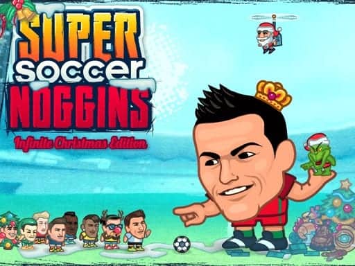 Screenshot von Super Soccer Noggins - Xmas Edition