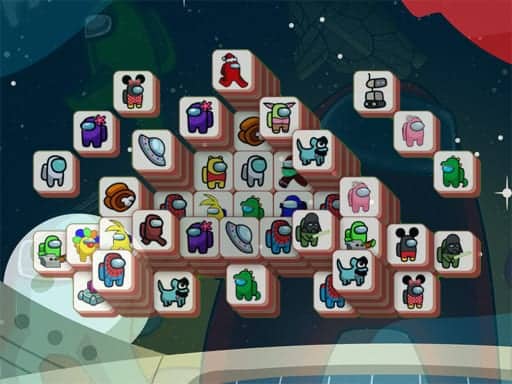 Screenshot von Among Mahjong Tiles