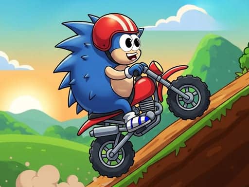 Screenshot von Blue Hedgehog Hill Dash Ride