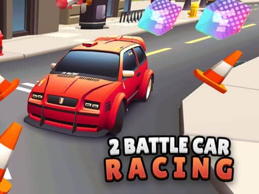 Screenshot von 2 Player Battle Car Racing