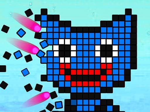 Screenshot von Color Pixel Shooter
