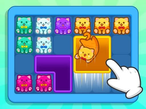 Screenshot von Meow Block: Color Collect!