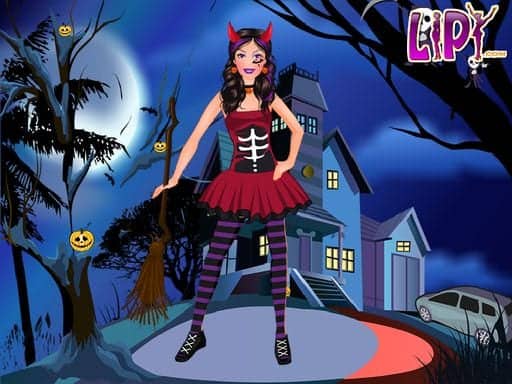 Screenshot von Halloween Doll Party Fashion