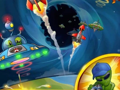 Screenshot von Galactic Missile Defense