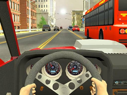 Screenshot von Racing in City