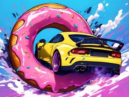 Screenshot von Roof Car Stunt