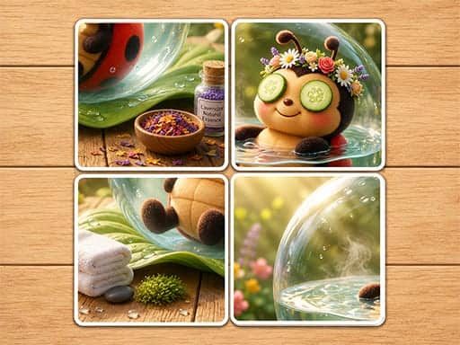 Screenshot von Mojicon Garden JigSolitaire