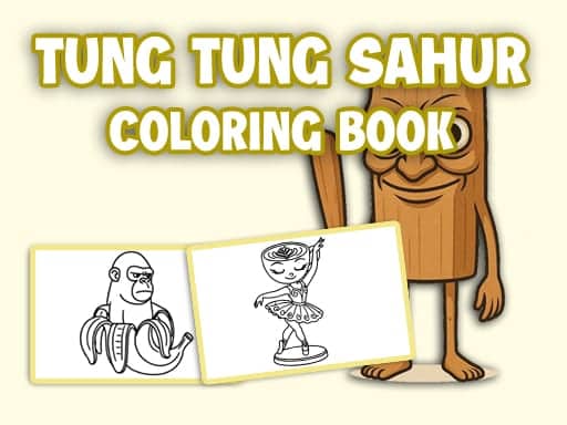 Screenshot von Tung Tung Sahur Coloring Book