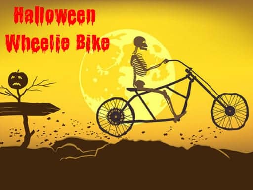 Screenshot von Halloween Wheelie Bike