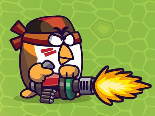 Screenshot von Chicken Wars Merge Guns
