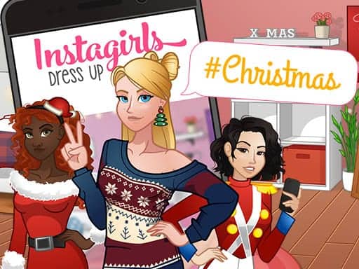 Screenshot von Instagirls Christmas Dress Up