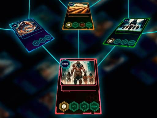 Screenshot von Empire of progress: Technology cards