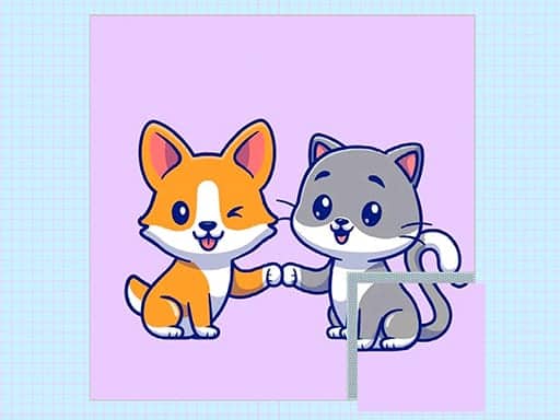 Screenshot von Cats and Dogs Puzzle