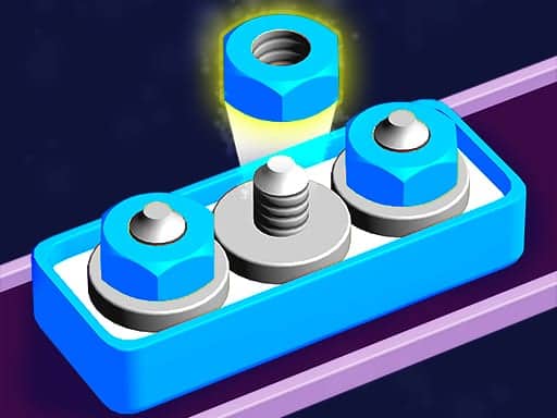 Screenshot von Nuts Stack Sort: Nuts & Bolts