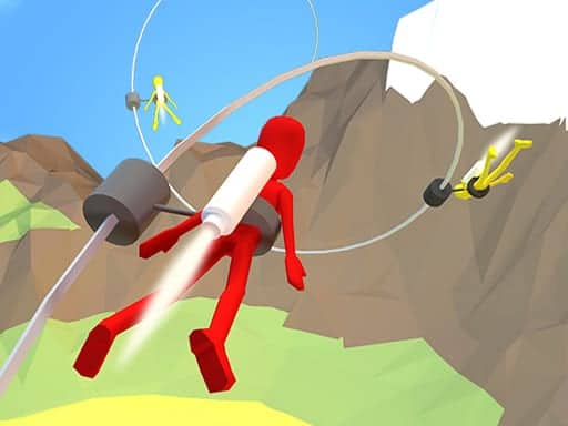 Screenshot von Jetpack Race Run
