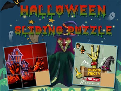 Screenshot von Halloween Sliding Puzzle