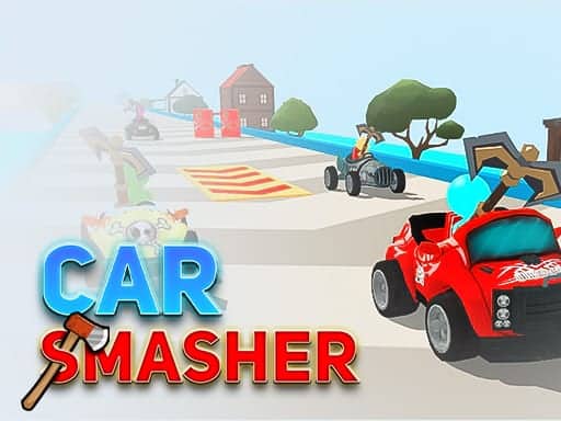 Screenshot von Car Smasher! Upgrade & Customize Hyper Casual Game