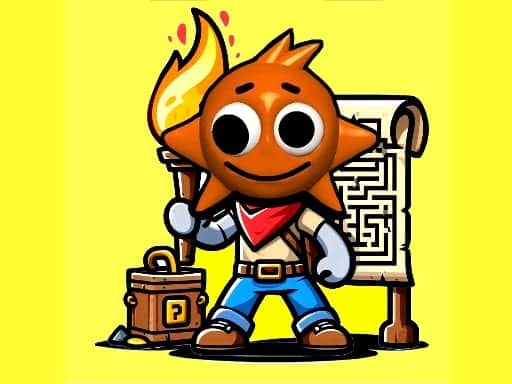 Screenshot von Sprunki Torches Maze
