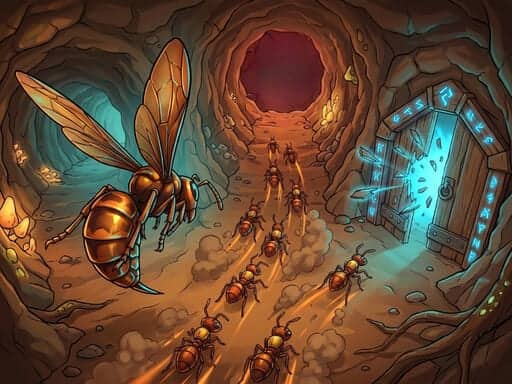 Screenshot von Bug Burrow Wars