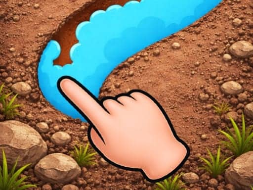 Screenshot von Dig & Flow - Save Water