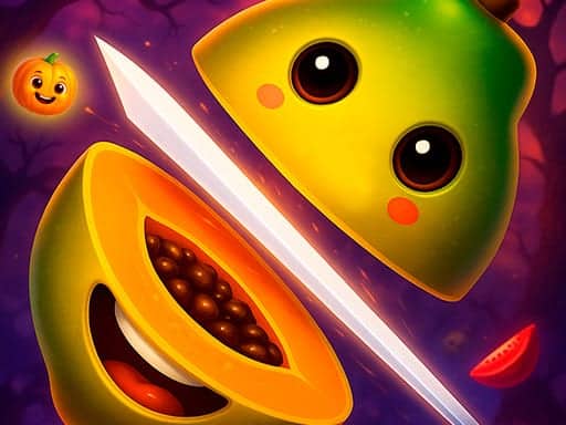 Screenshot von Halloween Fruit Slice