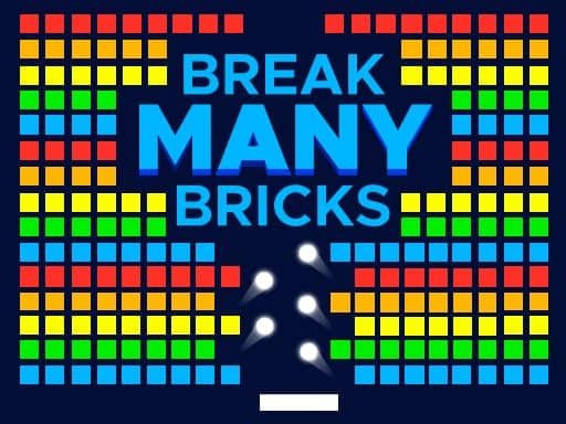 Screenshot von Break MANY Bricks
