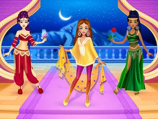 Screenshot von Arabian Princess Dress Up Game