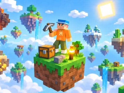 Screenshot von Blockland Oneblock Skyblock