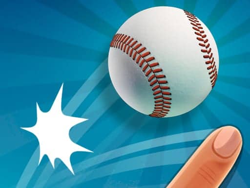 Screenshot von Flick Baseball Super Homerun