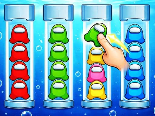 Screenshot von Color Sort: Impostor Edition