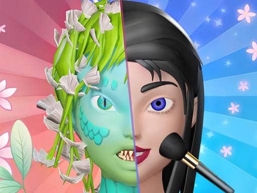 Screenshot von Monster Makeup 3D
