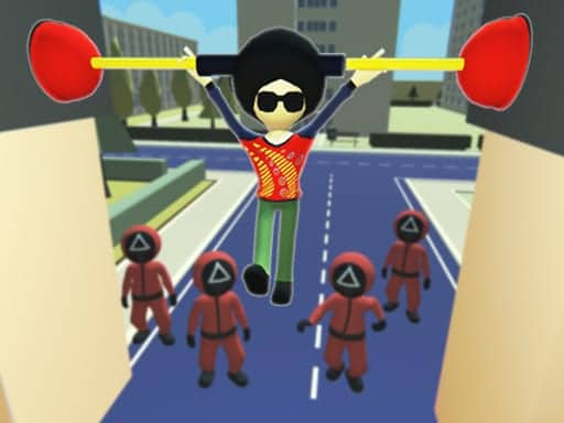 Screenshot von Squid Fall Guy
