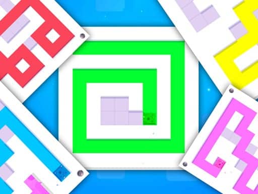 Screenshot von Paint Sponges Puzzle