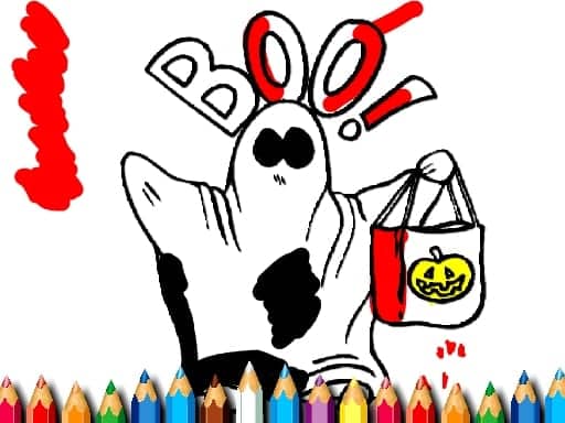 Screenshot von Halloween Coloring Book