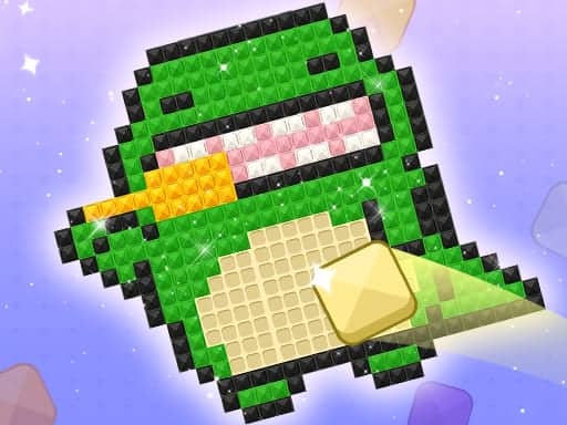 Screenshot von Jewels Coloring Puzzle