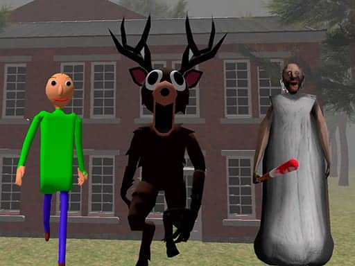 Screenshot von Asylum: Baldi Granny Slender