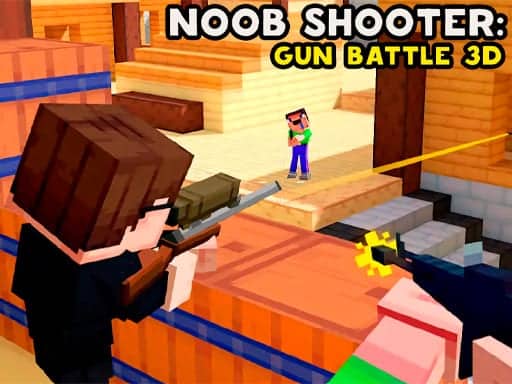 Screenshot von Noob Shooter: Gun Battle 3D