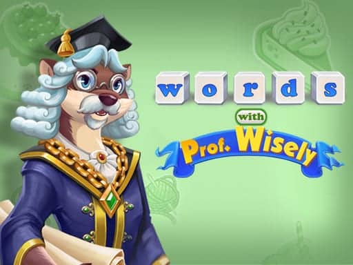 Screenshot von Words with Prof. Wisely