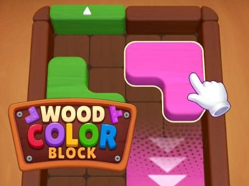 Screenshot von Wood Color Block