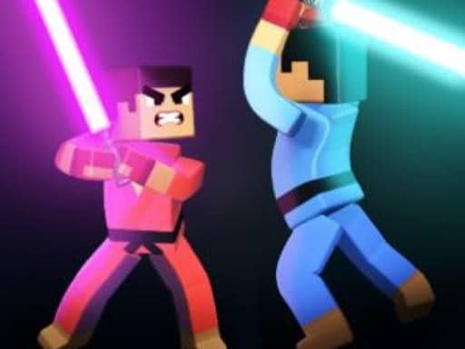Screenshot von 3D Block Gladiator: Sword Draw