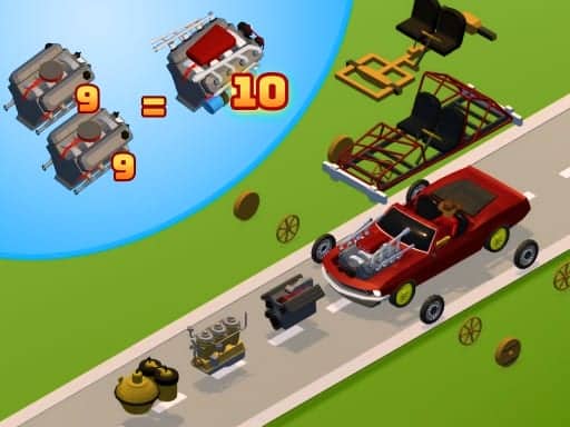 Screenshot von Idle Drive: Merge, Upgrade, Drive