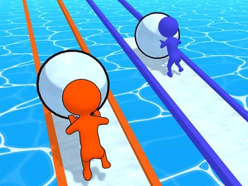 Screenshot von Snowball Racing