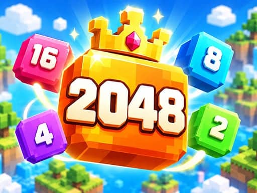 Screenshot von 2048 Voxel Worlds