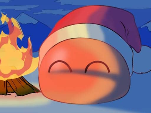 Screenshot von FireBlob Winter